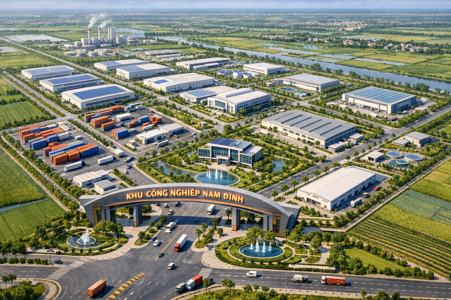 Tìm hiểu về KCN thắng lợi Nam Định